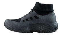 UYN Winter-Laufschuhe Shetland (Trail, sockenartige Konstruktion, wasserdicht) schwarz Herren