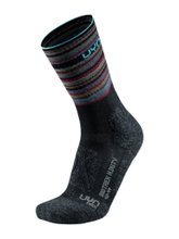 UYN Trekking Sock Biotech Heavy Duty (Wool Blend) black/multi-coloured - 1 Pair