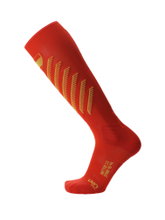 UYN Ski Sock Natyon 3.0 Spain (Knee Socks) red/yellow - 1 Pair