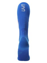 UYN Ski Sock Natyon 3.0 USA (Knee Socks) blue/red/white - 1 Pair