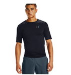 Under Armour Sport-Shirt HG Rush 2.0 Comp (enganliegend, atmungsaktivität) schwarz Herren