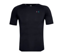 Under Armour Sport-Shirt HG Rush 2.0 Comp (enganliegend, atmungsaktivität) schwarz Herren