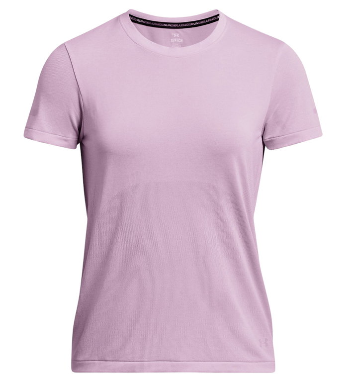 Under Armour Seamless Stride Sports T-Shirt purple/violet ladies