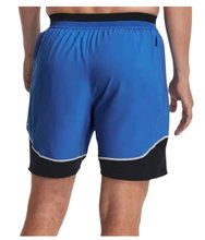 Spodenki treningowe Under Armour Challenger Pro (100% poliester, szybkoschnące) krótkie niebiesko-czarne męskie