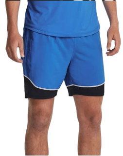 Spodenki treningowe Under Armour Challenger Pro (100% poliester, szybkoschnące) krótkie niebiesko-czarne męskie