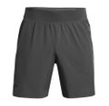 Under Armour Laufhose Launch Elite 7in Short (leicht, atmungsaktiv) kurz dunkelgrau Herren