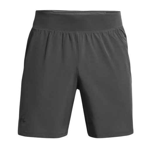 Under Armour Laufhose Launch Elite 7in Short (leicht, atmungsaktiv) kurz dunkelgrau Herren