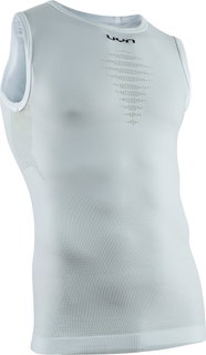UYN Singlet Energyon Sleeveless Undershirt (light underwear made of bio-based NATEX) tight-fitting white Men