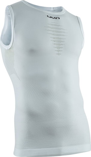 UYN Singlet Energyon Unterhemd ärmellos (leichte Unterwäsche aus biobasiertem NATEX) enganliegend weiss Herren