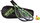 Victor VICFUN Speed-Badminton Set 100 (2xSchläger, 3xBälle, 1xTasche) grün