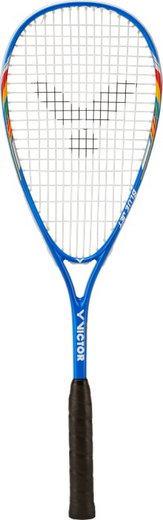 Victor Squashschläger Blue Jet (185g/ausgewogen/Freizeit) - besaitet -