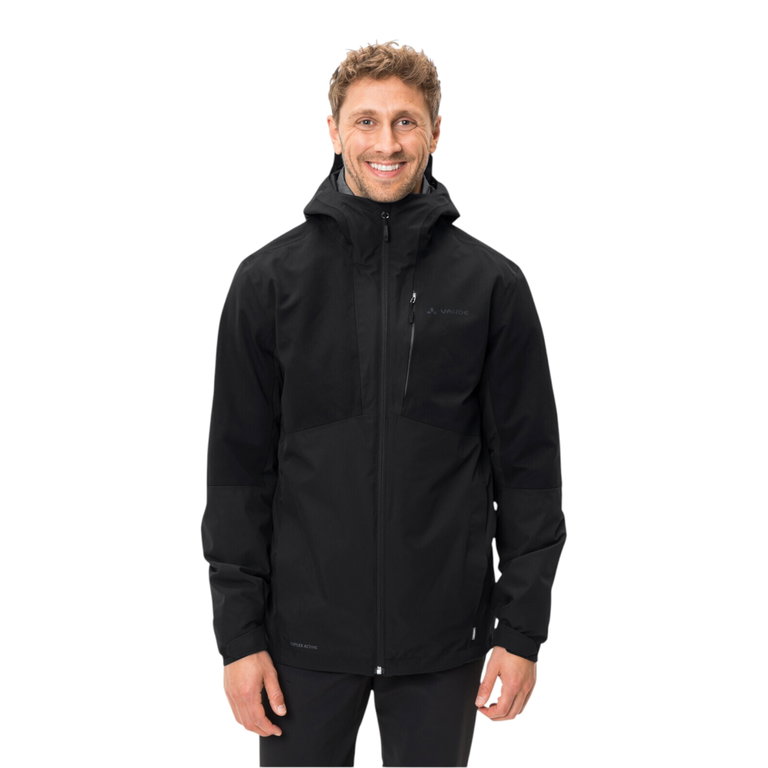 Vaude Trekking-Wanderjacke Miskanti 3in1 (wasserdicht, winddicht, atmungsaktiv) schwarz Herren