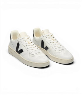 Veja Sneaker V-10 Prime (Leder) weiss/schwarz