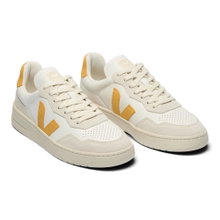 Veja V-90 Sneakers (Leather) white/yellow