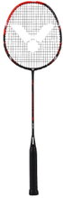 Victor Badmintonschläger Ultramate 6 (sehr kopflastig, mittel) schwarz/rot - besaitet -