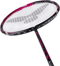 Victor Badmintonschläger Ultramate 8 (kopflastig, mittel) schwarz/violett - besaitet -