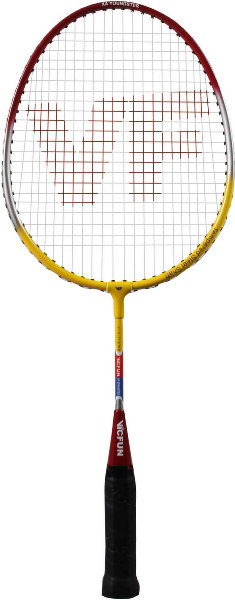 Victor VICFUN Kinder-Badmintonschläger XA Youngster gelb - besaitet -
