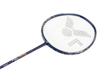 Victor Badmintonschläger Victec Ripple (84g/ausgewogen/mittel) dunkelblau - besaitet -