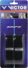 Victor Overgrip Frottee Grip (Übergriffband) schwarz - 2 Stück in Blister