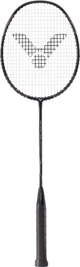 Victor Badmintonschläger Thruster 1H H (ausgewogen, flexibel) dunkelgrau - besaitet -