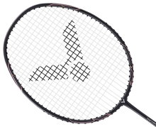 Victor Badmintonschläger Thruster 1H H (ausgewogen, flexibel) dunkelgrau - besaitet -