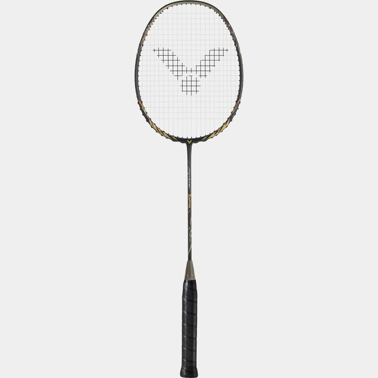 Victor Badmintonschläger Thruster Raptor C 87g/kopflastig/steif schwarz - unbesaitet -