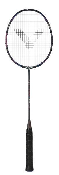 Victor Badmintonschläger Thruster Ryuga II Pro B (leicht kopflastig, steif) schwarz/bunt - unbesaitet -
