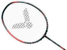 Victor Badmintonschläger Thruster Ryuga Metallic C (kopflastig, sehr steif) schwarz/rot - unbesaitet -