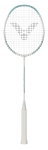 Victor Badmintonschläger Auraspeed 9 R (ausgewogen/flexibel) weiss/grün - besaitet -