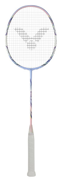 Victor Badmintonschläger DriveX F T (84g/sehr kopflastig/mittel) lila/bunt - unbesaitet -