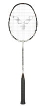 Victor Badmintonschläger TK-Light Fighter 90C (kopflastig/mittel) weiss/schwarz/grau - besaitet -