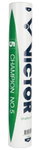 Victor Badminton Balls Champion No.5 Natural Feather White Can of 12