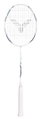 Victor Badmintonschläger Auraspeed 8100 A (ausgewogen/flexibel) weiss/blau - besaitet -