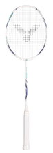 Victor Badmintonschläger Auraspeed 8100 A (ausgewogen/flexibel) weiss/blau - besaitet -