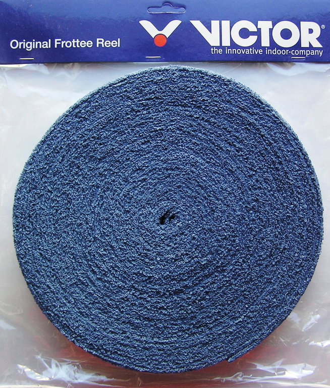 Victor Overgrip Frottee Grip (Übergriffband) blau 12m Rolle