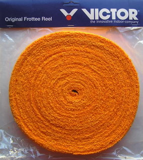 Victor Overgrip Frottee Grip (Übergriffband) orange 12m Rolle