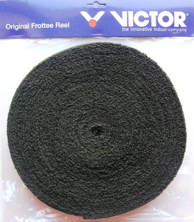 Victor Overgrip Frottee Grip (Übergriffband) schwarz 12m Rolle