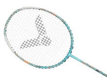 Victor Badmintonschläger Jetspeed S 12 TD (ausgewogen, kopflastig) blaugrün - unbesaitet -