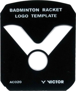 Victor Logoschablone für Badmintonsaite/Badmintonschläger - 1 Stück