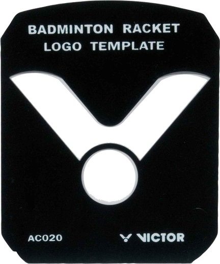 Victor Logo Template for Badminton String/Badminton Racket - 1 Piece