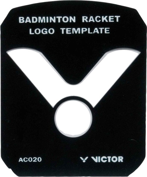 Victor Logoschablone für Badmintonsaite/Badmintonschläger - 1 Stück