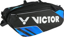 Victor Racketbag Multithermobag BR9313 CF (Schlägertasche, 3 Hauptfächer, Schuhfach) 2024 schwarz/blau
