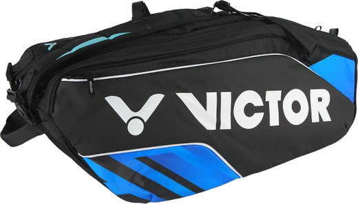 Victor Racketbag Multithermobag BR9313 CF (Racket bag, 3 main compartments, shoe compartment) 2024 black/blue