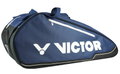 Victor Racketbag Multithermobag 9035B (Schlägertasche, 3 Hauptfächer, Schuhfach) 2025 navyblaublau/schwarz
