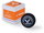 Victor Squashball (blauer Punkt, Speed schnell) schwarz - 1 Ball