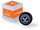 Victor Squashball (1 gelber Punkt, Speed langsam) schwarz - 1 Ball
