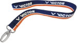 Victor Schlüsselband Lanyard - 43cm dunkelblau/orange