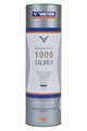 Victor Badmintonbälle Shuttle 1000 Nylon/Korkfuss Dose weiss 6er