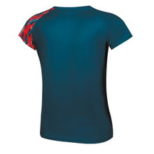 Victor Sport Shirt T-51001TD G (100% Polyester) blue/red Ladies