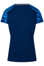 Victor Sport Shirt T-54100 B (100% Polyester) blue/navy blue ladies